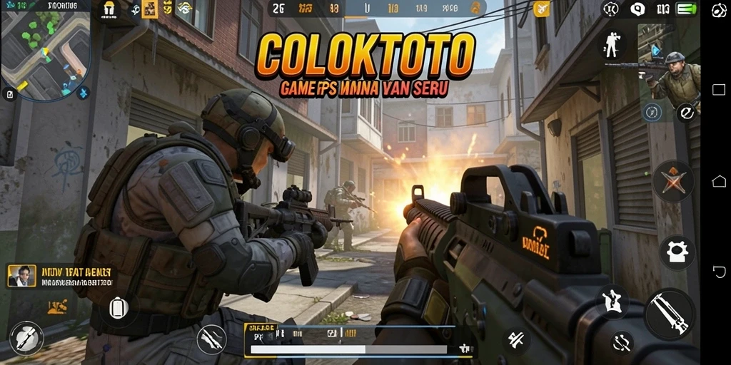 Tampilkan aksi tembak-menembak menarik dalam gameplay COLOKTOTO.