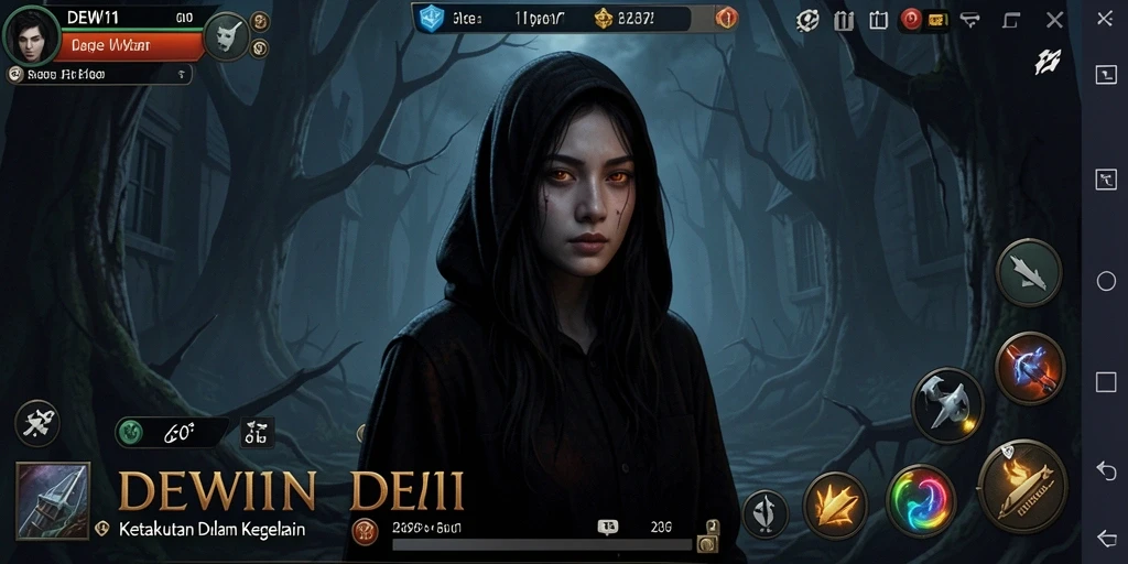 Gameplay menegangkan dan suasana mencekam di DEWI11.