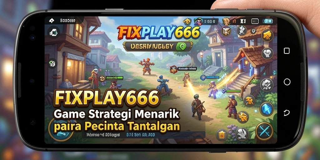 Tampilan gameplay FIXPLAY666 yang seru dalam pertempuran strategi.