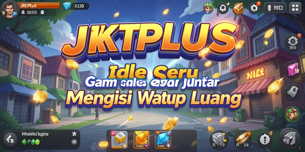 Tampilan gameplay <strong>JKTPLUS</strong> yang menarik dengan pengelolaan sumber daya.