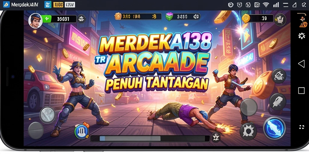 Tangkapan layar gameplay MERDEKA138 dengan aksi yang seru dan grafis menarik.