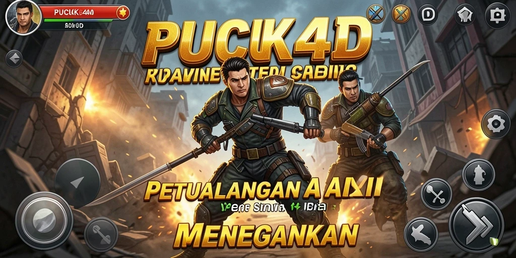 Tampilan gameplay seru dan dinamis di PUCUK4D.