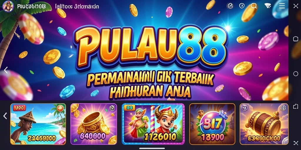 Tampilan gameplay PULAU88 yang menarik dan menegangkan saat bermain slot.