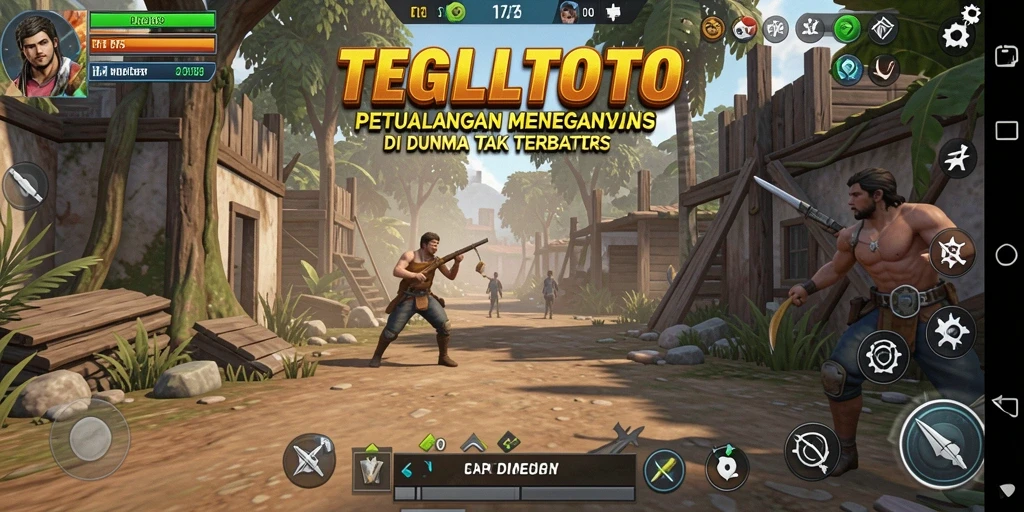 Gameplay menegangkan dari TEGALTOTO dengan berbagai misi petualangan.