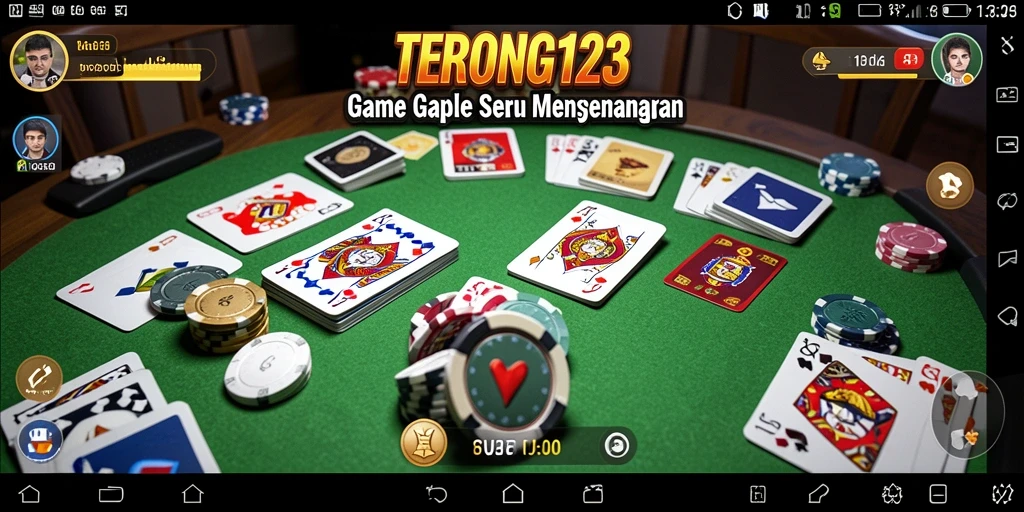 Screenshot gameplay Gaple yang seru di TERONG123.